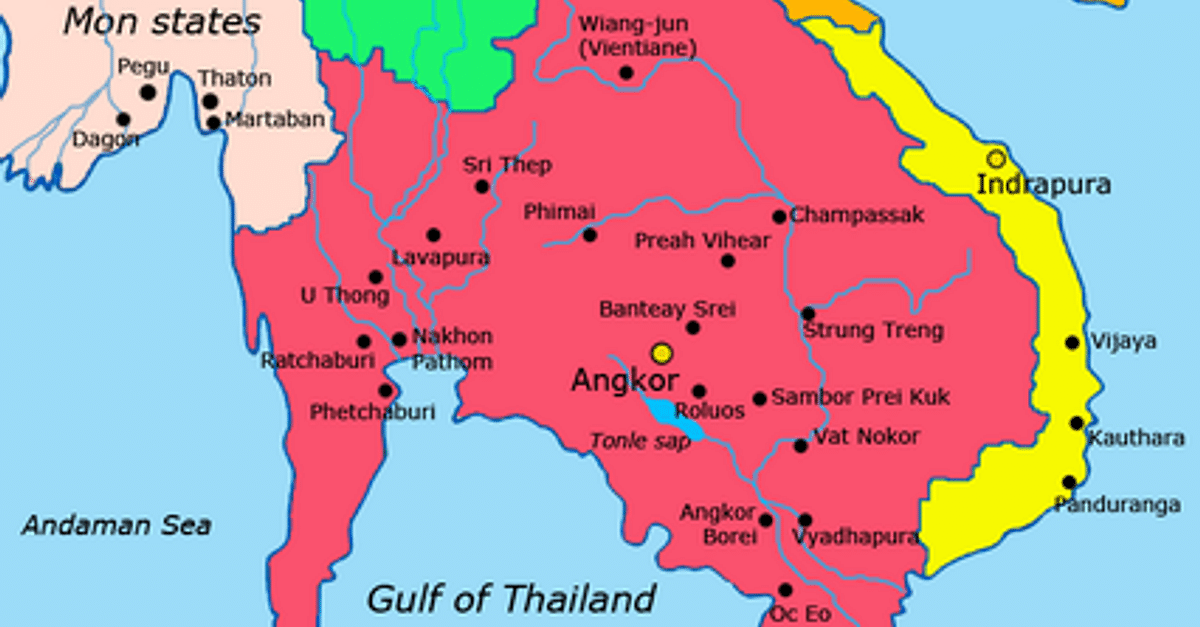 Khmer empire definition ap world history