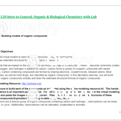 Chem 120 lab practicum chamberlain