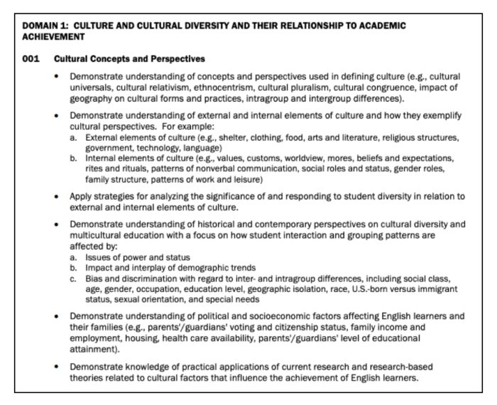 Ctel 1 sample essay questions