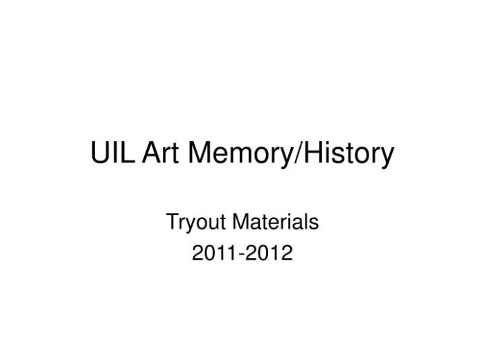 Uil art memory flash cards