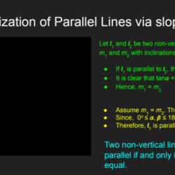 Parallel and perpendicular lines digital escape